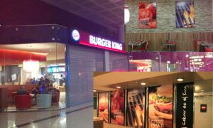 Burger King en el aeropuerto del Prat