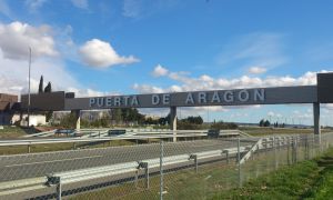 Puerta de Aragón, área de Sobradiel AP-68 